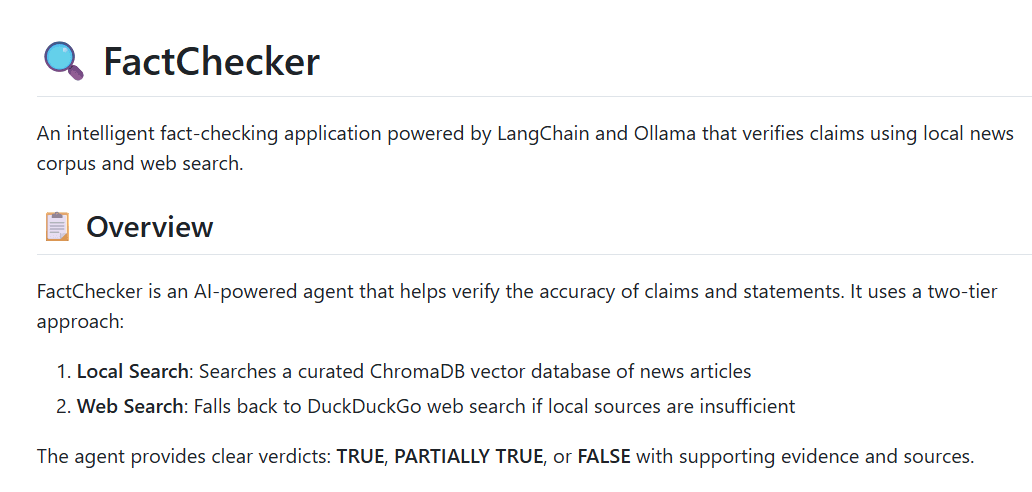 Fact Checker